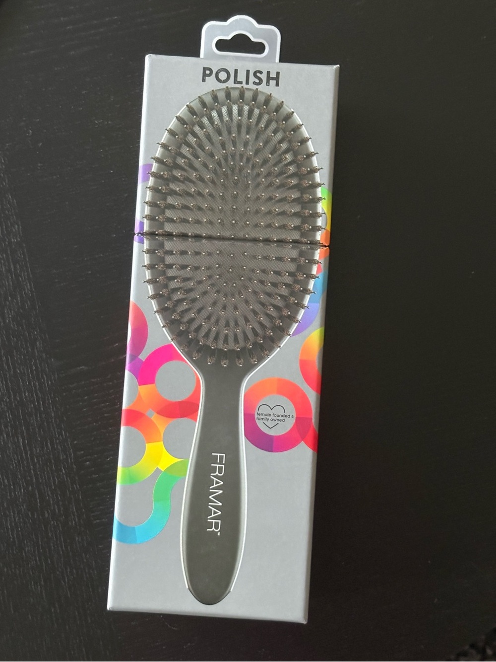Framar Boar Bristle Hairbrush